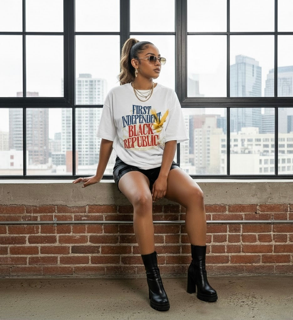 Haiti 1804 Independence T-Shirt - White