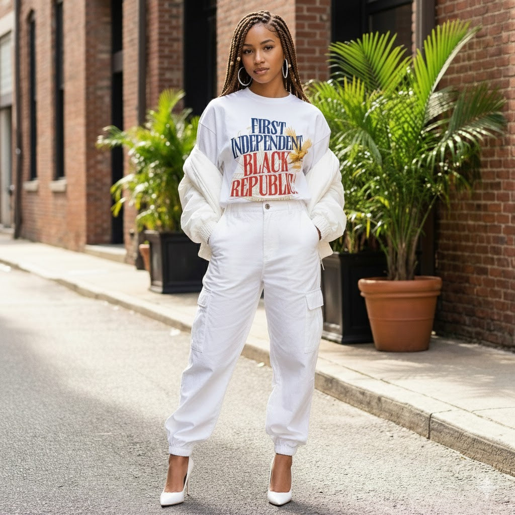 Haiti 1804 Independence T-Shirt - White